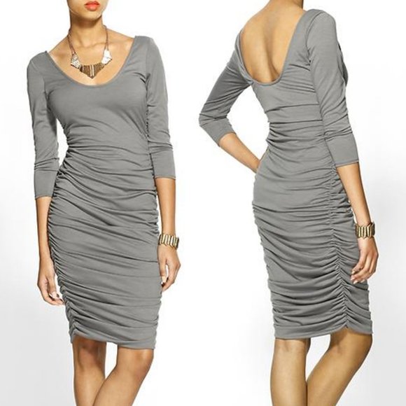 Threads 4 Thought Dresses & Skirts - Threads 4 Thought Benatar Long Sleeve Dress Gray